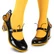 HCD125 MONARCH Mary Jane Pump, mid heels