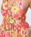 210233 UV  FLORAL HALTER Maxi Dress, pink/or