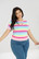 60140 HELL BUNNY LOVE HEART top, multicolour