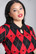 60255 HELL BUNNY AMY TOP, black/red