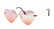3AM GRADIENT HEART SUNGLASSES, PINK