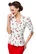 50326-007 BLOUSE WITH CHERRIES, wht