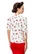 50326-007 BLOUSE WITH CHERRIES, wht