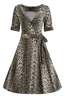 43110 DOLLY & DOTTY MATILDA ANIMAL print kietaisumekko