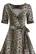 43110 DOLLY & DOTTY MATILDA ANIMAL print wrap dress