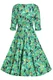 88033 DOLLY & DOTTY SCARLETTE TROPICAL SWING dress, grn