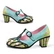 HCD126 SECRET GARDEN MARY JANE PUMP, mid heels