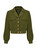80026 HELL BUNNY RAVENWOOD vintagetyylinen vyötärömittainen jakku, khaki