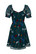 40362 HELL BUNNY Sianna Mini Dress, teal