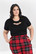 60203 HELL BUNNY BAT TOP, BLK