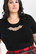 60203 HELL BUNNY BAT TOP, BLK
