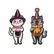 HCD214 TREAT OR KITTENS Mary Jane Platform