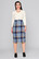 220311 COLLECTIF JUANITA  MOONLIGHT check pencil skirt