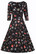 11457 DOLLY & DOTTY SCARLETTE TATTOO PRINT dress