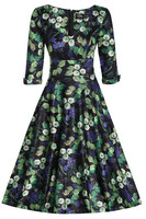 22880 DOLLY& DOTTY SCARLETTE BERRY PRINT  swing  dress