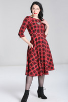 40359 HELL BUNNY DATE NIGHT MIDI DRESS