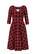 40359 HELL BUNNY DATE NIGHT MIDI DRESS