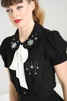 60121 HELL BUNNY BELLE blouse