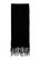 501075 KNITTED SCARF, blk
