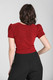 60284 HELL BUNNY LOCO-MOTION TOP, red