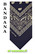 bandana, navyblue