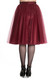 5421 Ballerina skirt, red 