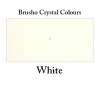 Brusho Crystal Colors -  White 15g