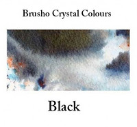Brusho Crystal Colors -  Black 15g