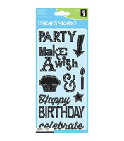 Inkadinkado: Marquee Birthday - kirkas leimasinsetti