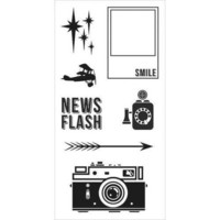 Fiskars: Retro Flash - kirkas leimasinsetti