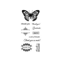 Fiskars: Many Thanks - kirkas leimasinsetti