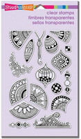Stampendous: Pen Pattern Repeat - kirkas leimasinsetti