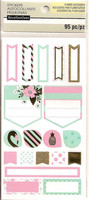 Recollections Planner Stickers:  Uptown Chic Tags - tarrapakkaus