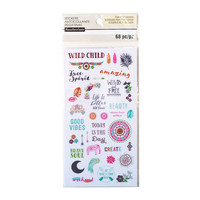 Recollections Planner Rub-ons: Boho - siirtokuvapakkaus