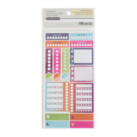 Recollections Planner Stickers:  Boho Tracker - tarrapakkaus