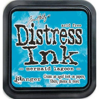 Distress Ink: Mermaid Lagoon -mustetyyny