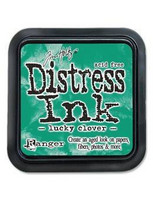 Distress Ink: Lucky Clover -mustetyyny