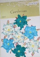 Reprint: Gardenias Spring  - paperikukkapakkaus