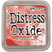 Distress Ink Oxide: Fired Brick -mustetyyny
