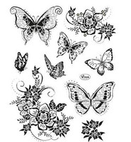 Flowers & Butterflies 2 - leimasinsetti