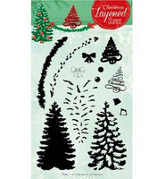 Christmas Layered Stamps : Christmas Tree - kirkas leimasinsetti