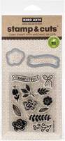 Stamp & Cut: Flowers -setti