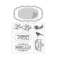Art C Stamp & Cut: Love Hello