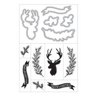 Art C Stamp & Cut: Christmas Deer