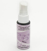 Psst Watercolor Spray Paint:  Mauve - kimaltava suihke
