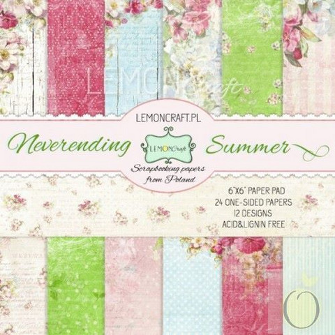 Neverending Summer 6x6 -paperilehtiö