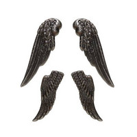 Set of Wings: Silver  -metallikoristeet