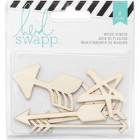 Wood Veneer: Arrows & Symbols