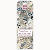 Deco Mache Decoupage Papers: Paris