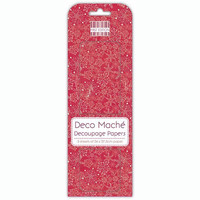 Deco Mache Decoupage Papers: Nordic Snowflakes